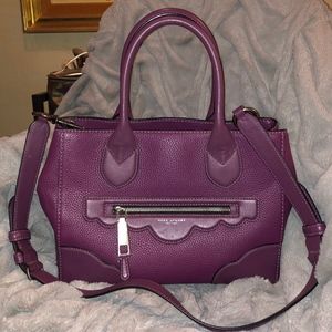 Marc Jacobs Haze Leather Gotham Bag - Iris